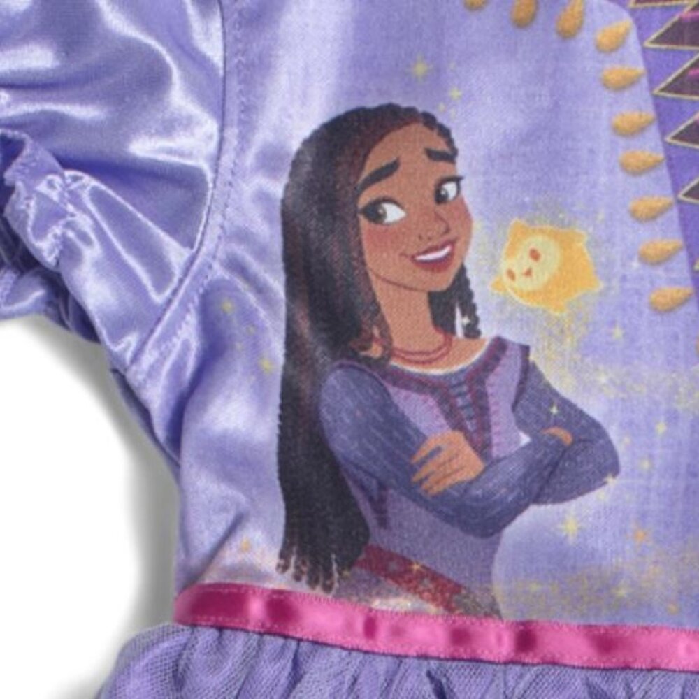NWT Disney WISH Toddler Girls Sleep Gown - Picture 5 of 6